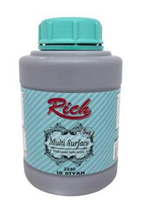 Rich Multi Surface Her Yüzey Için Akrilik Boya 1750 gr. 2240 Is Siyahı