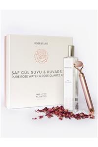 Rose and Cure Saf Gül Suyu & Titreşimli Arındırıcı Kuvars Taşı