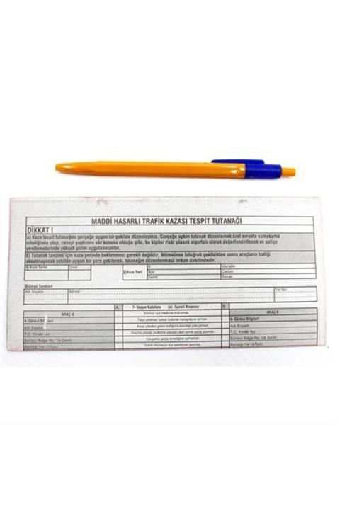 Transformacion Trafik Kaza Tespit Tutanağı Kalemli 424101