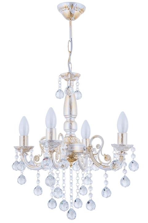 MasterPiece Döküm Varaklı 4 Kollu Avize