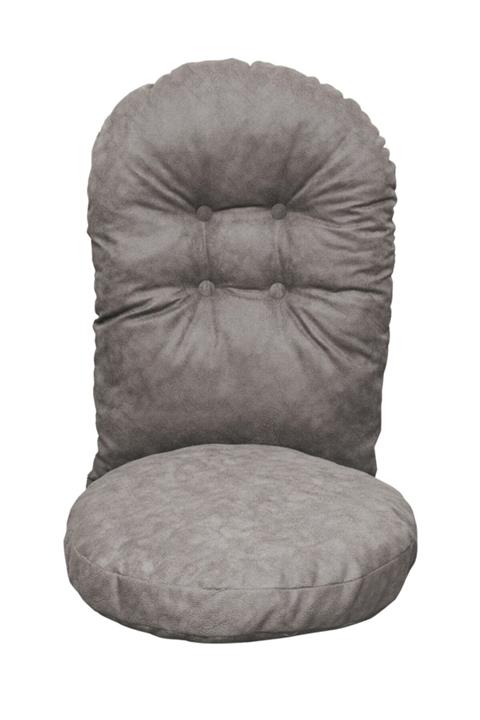 LİDYA TEKSTİL Bambu Antrasit Renk Sandalye Minderi