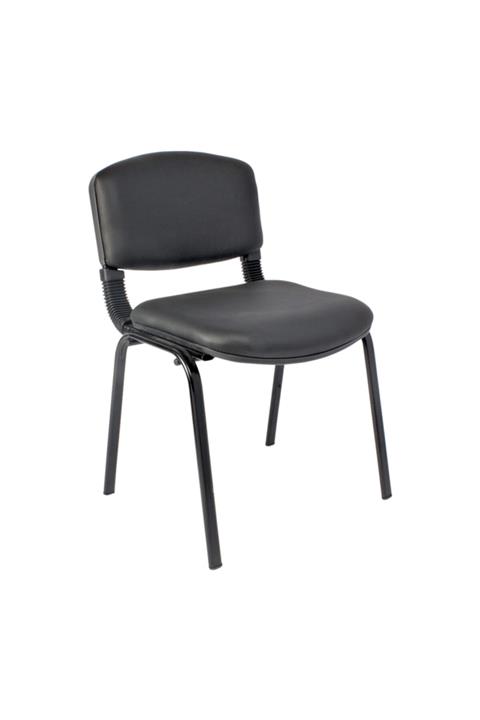 Mimarol Siyah Form Çalışma Sandalyesi 4 Adet