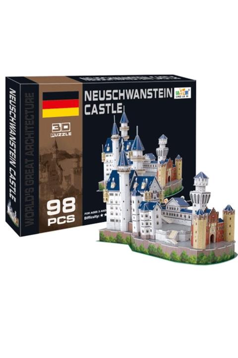 Auhagen 3d Puzzle Neuschwanstein Castle 98 Parça
