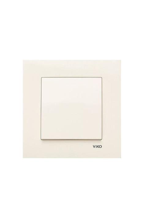 VİKO Beyaz Tekli Anahtar