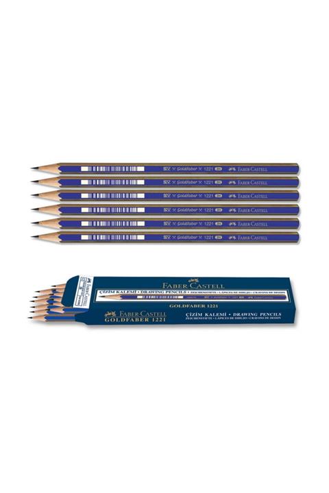 FaberCastell Yayınları 1221 Dereceli Resim Kalemi 2h 144 Lü Paket