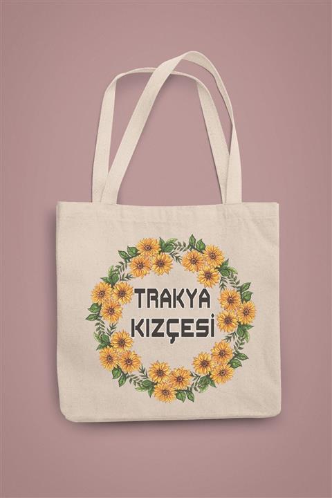 Trakya Bazaar Trakya Kızçesi Gabardin Bez Çanta