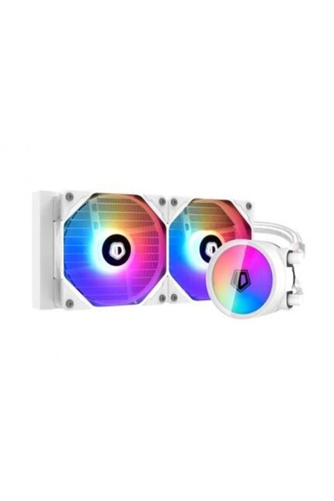 IDCOOLİNG Id-coolıng Zoomflow 240 Xt Snow 4 Pin Pwm Argb Işlemci Sıvı Soğut