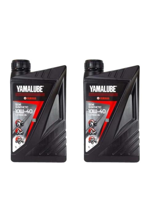Yamaha Yamalube Yarı Sentetik Motosiklet Yağı 2 Adet 10w-40 03.2021