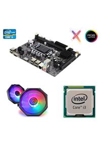 JTECH Intel® Core® I3-2100 + H61c Anakart 1155pin + Rainbow Cpu Fan