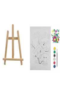 Ümraniye Hobi Sanat Mini Şövalyeli Boyama Seti Bts7 Numaralı Tuval Set 25x35