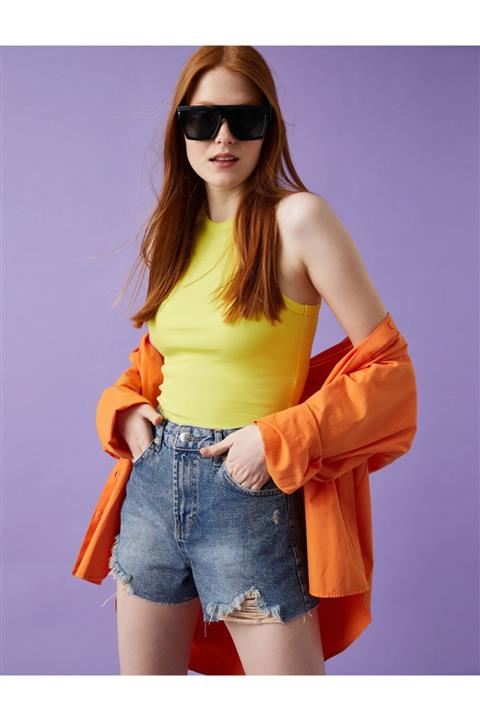 Koton Halter Yaka Atlet Body