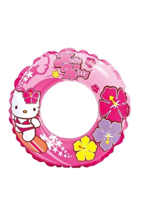 Intex Yılın Ilk Fırsatları - Hello Kitty 61cm Çocuk Can Simidi - ™ Beyaz At®