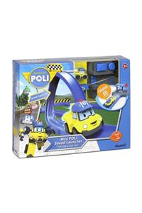 Robocar Poli Fırlatıcılı Yol Seti