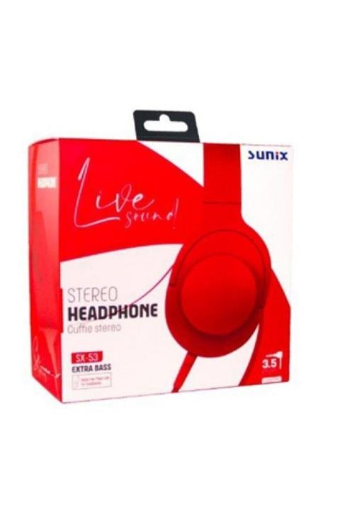 Sunix Extra Bass Sx-53 Kırmızı