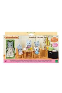 Epoch Sylvanian Families Kedi Kardeş Ve Mutfak Seti