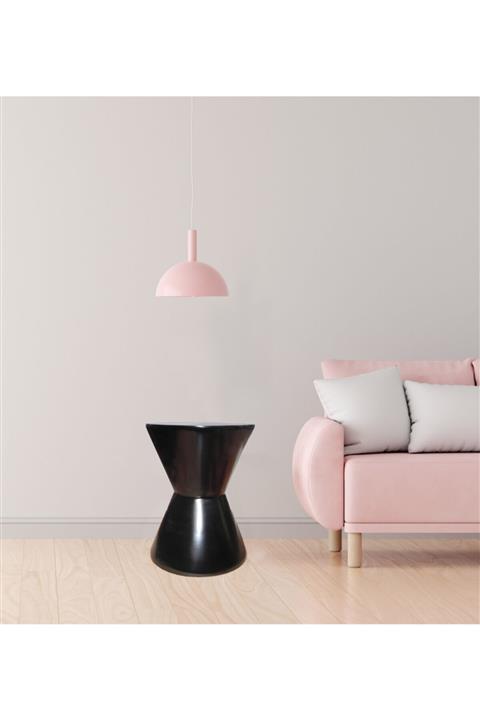 Echo Furniture Ediz Serisi Siyah Renk Sehpa