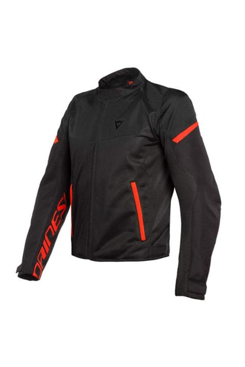 Dainese Bora Air Tekstil Mont Black Fluo Red