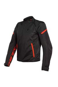 Dainese Bora Air Tekstil Mont Black Fluo Red