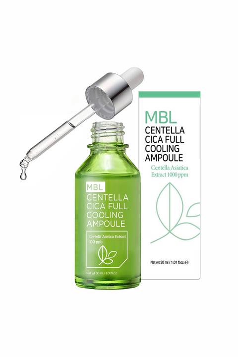 TERESIA Akneli Ciltler Için Yatıştırıcı Ve Onarıcı, Doğal Centella Asiatica Ampul Serum