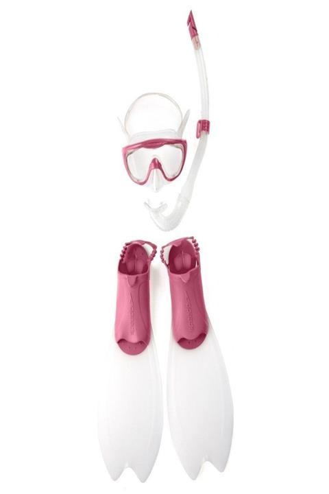 SPEEDO Glide Scuba Şnorkel Palet Set