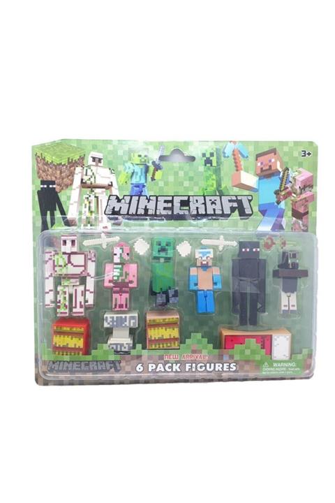Gürkan Oyuncak Minecraft Aksesuarlı Figür Seti 15 Parça - 66066