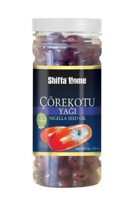 Shiffa Home Aksu Vital Çörekotu Yağı Softjel 1000 Mg 100 Softjel Kapsül