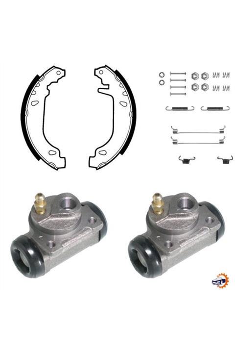 DELPHİ Fren Pabuç Kiti Arka Renault 19 07-88 11-95 Delphı Kp828