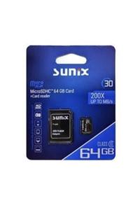 Sunix Hafıza Kartı Class 10 Micro Sdhc Card Reader 64 Gb