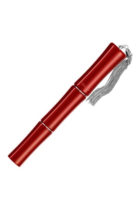 Tıbaldı Tibaldi Gümüş Püsküllü Ruj Kırmızı Roller Kalem Bmb-2226_rb