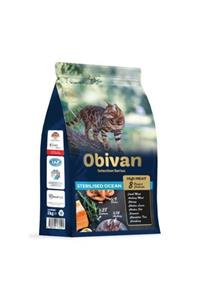 obivan Low Grain Ocean Kısırlaştırılmış Kedi Maması 1 kg X 20 Adet