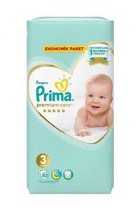 Prima Premium Care Bebek Bezi Ekonomik Paket 3 Beden 52 Adet