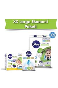 Sleepy Natural Bebek Bezi 7 Numara Xxlarge Ekonomi Paketi