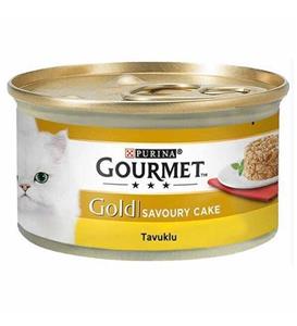 Gourmet Gold Savoury Cake Tavuklu Kedi Konservesi 85 gr