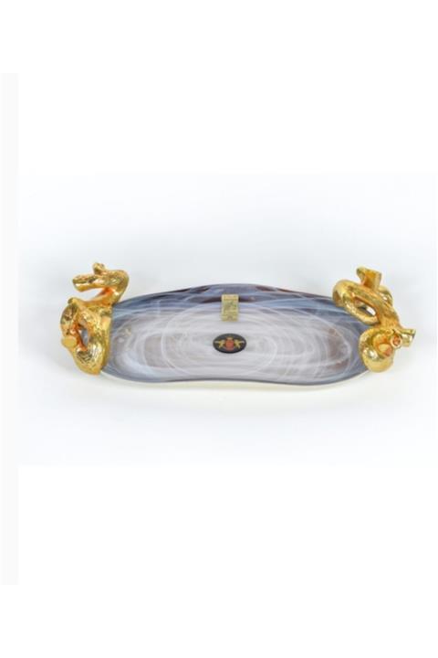 Rdv Home Nature Krem Gold Dörtgen Tepsi