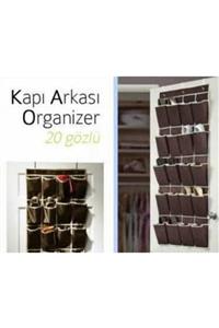 Aydınlı Welfare Kapı Arkası Ayakkabı Terliklik (20'li Siyah)