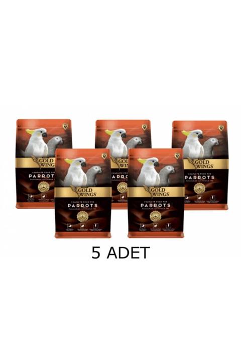 Gold Wings Premium Büyük Papağan Yemi 750gr X 5 Adet