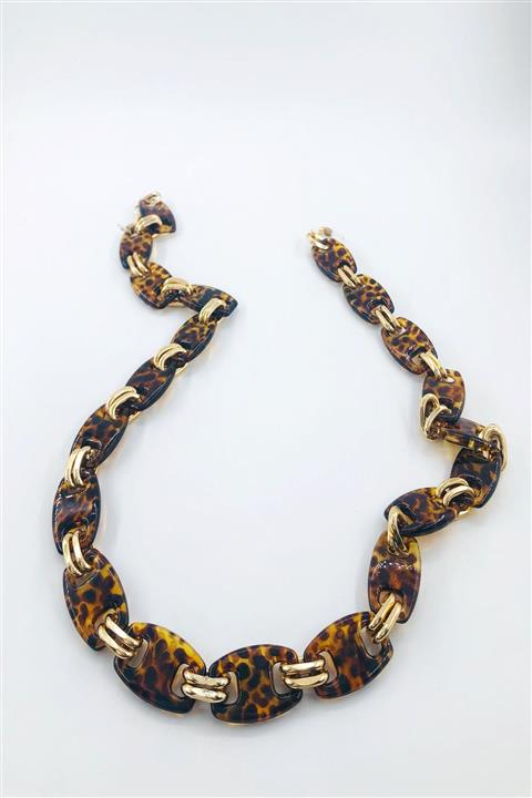 BNR design Kemik Leopar Yüksek Kalite Gözlük Zinciri
