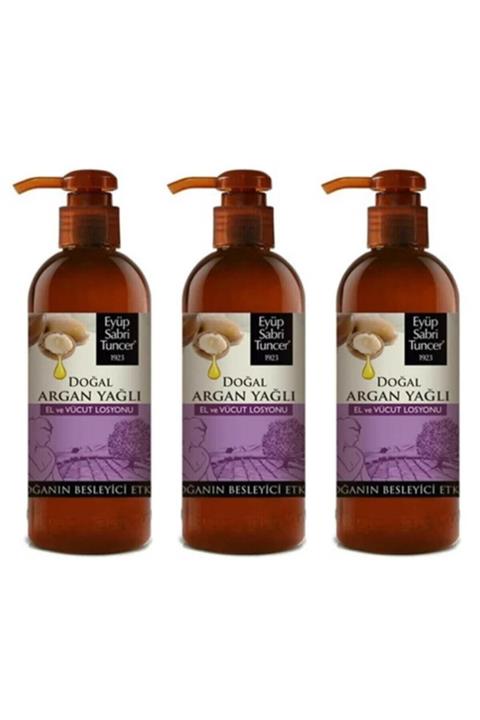 Eyüp Sabri Tuncer Doğal Argan Yağlı El Ve Vücut Losyonu 250 M