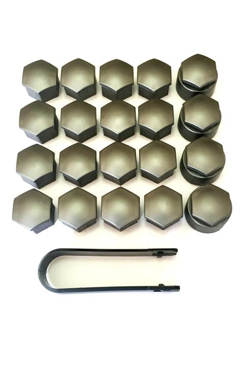 parcafix Grı Bıjon Kapagı Takım 20 Ad. A1 A3 A4 A5 A6 A7 A8 Q3 Q5 Q7