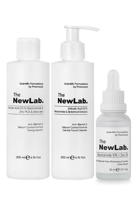 The NewLab Sivilce Ve Siyah Nokta Önleyici, Gözenek Sıkılaştırıcı Bakım Seti