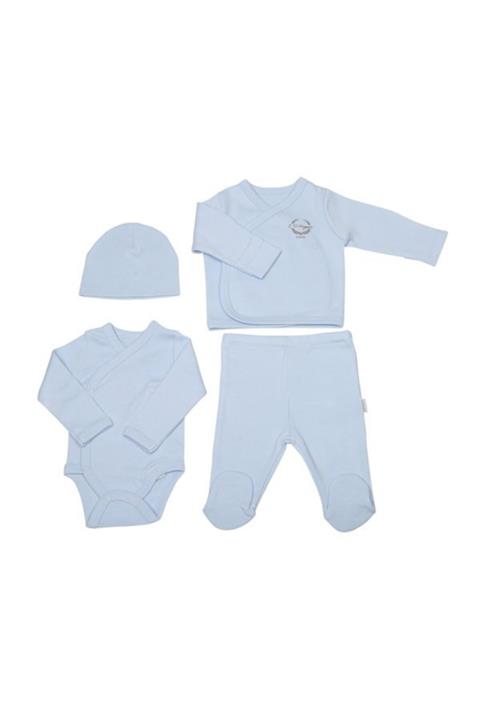 kitikate Organik Basic Prematüre 4'lü Zıbın Set