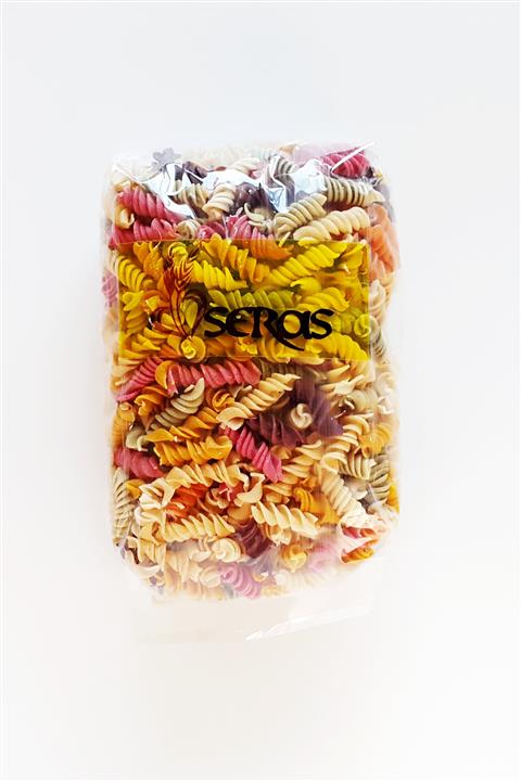 SERAS Sebzeli Bakliyat Unlu Burgu Makarna 350 Gr