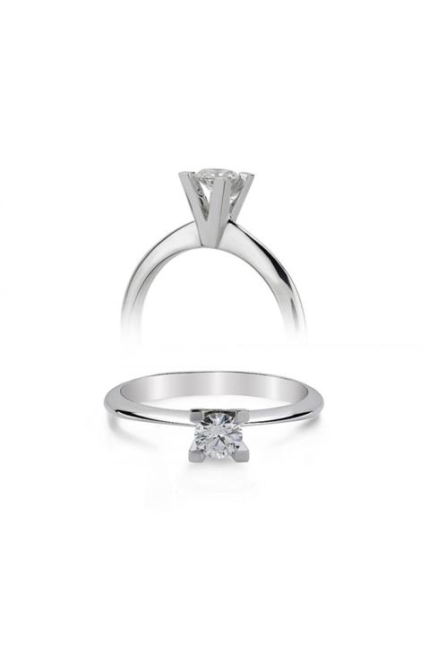 BLUE MOON DIAMOND 0,24 Karat Pırlanta Tektaş Yüzük