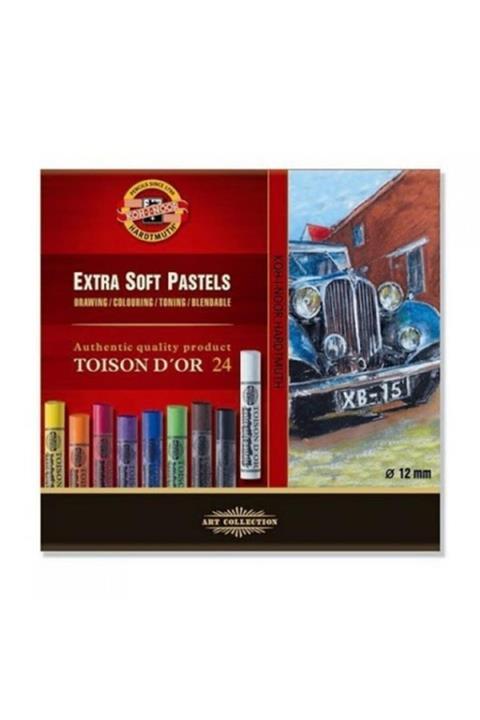 Kohi Noor Koh-ı Noor 8555 Toıson D'or Extra Soft Pastel Boya 24'lü