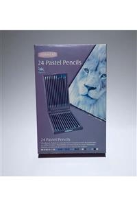 Derwent Pastel Pencils 24 Lü Ahşap Kutu