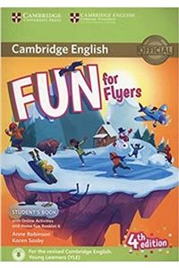 Cambridge University Press Fun For Flyers Student's Book With Home Fun Booklet And Online Activities With Audio 4th Edition