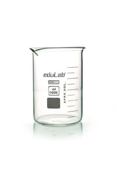 ISOLAB Okulstore Beher Cam - Kısa Form 1000ml