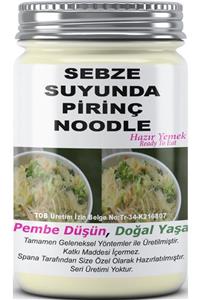 SPANA Sebze Suyunda Pirinç Noodle Ev Yapımı Katkısız 330gr