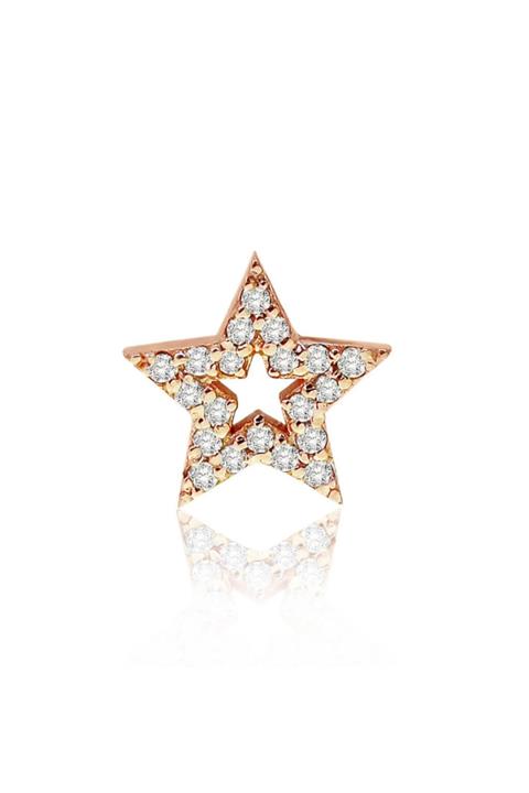 Lilarote Pırlanta Pırlanta Yıldız Tragus Küpe