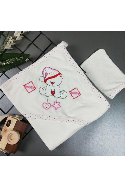 UmBaby %100 Pamuk Bebek Havlusu 90x90 Cm